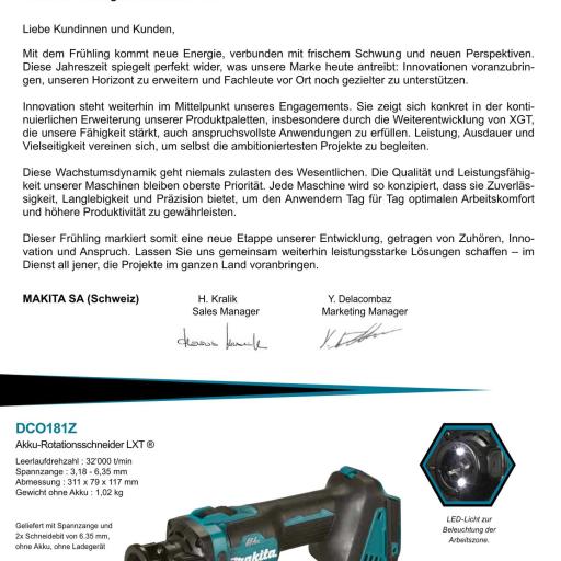 MAKITA MAG 2 - Makita Shop Aktionen 02/2026