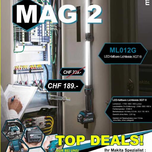 MAKITA MAG 2 - Makita Shop Aktionen 02/2026