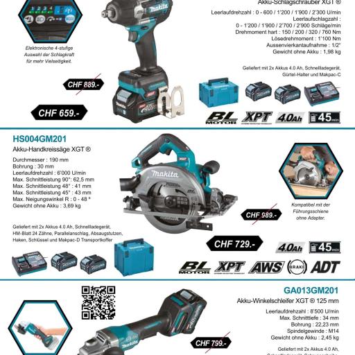 MAKITA MAG 3 - Makita Shop Aktionen 03/2026
