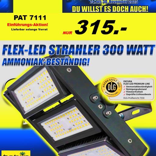 Black Friday 2025 - PATURA FLEX-LED Strahler 300W