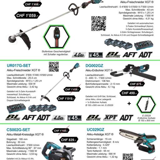 MAKITA SHOP - Hofer Mühlethurnen - Garden Festival 2026